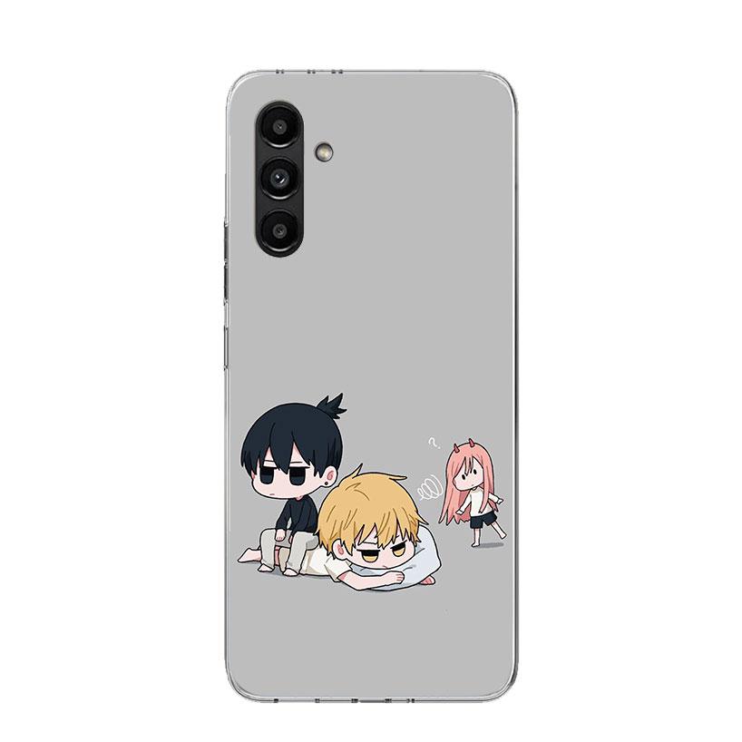 C-Chainsaw Mans Cute Phone Case For Samsung Galaxy A17 A16 A14 A15 A13 A57 A56 A54 A55 A53 A37 A36 A34 A35 A33 A26 A24 A25 A23 G
