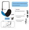 Creative Portable Foot Hammock for Office, Airplane, or Train Travel