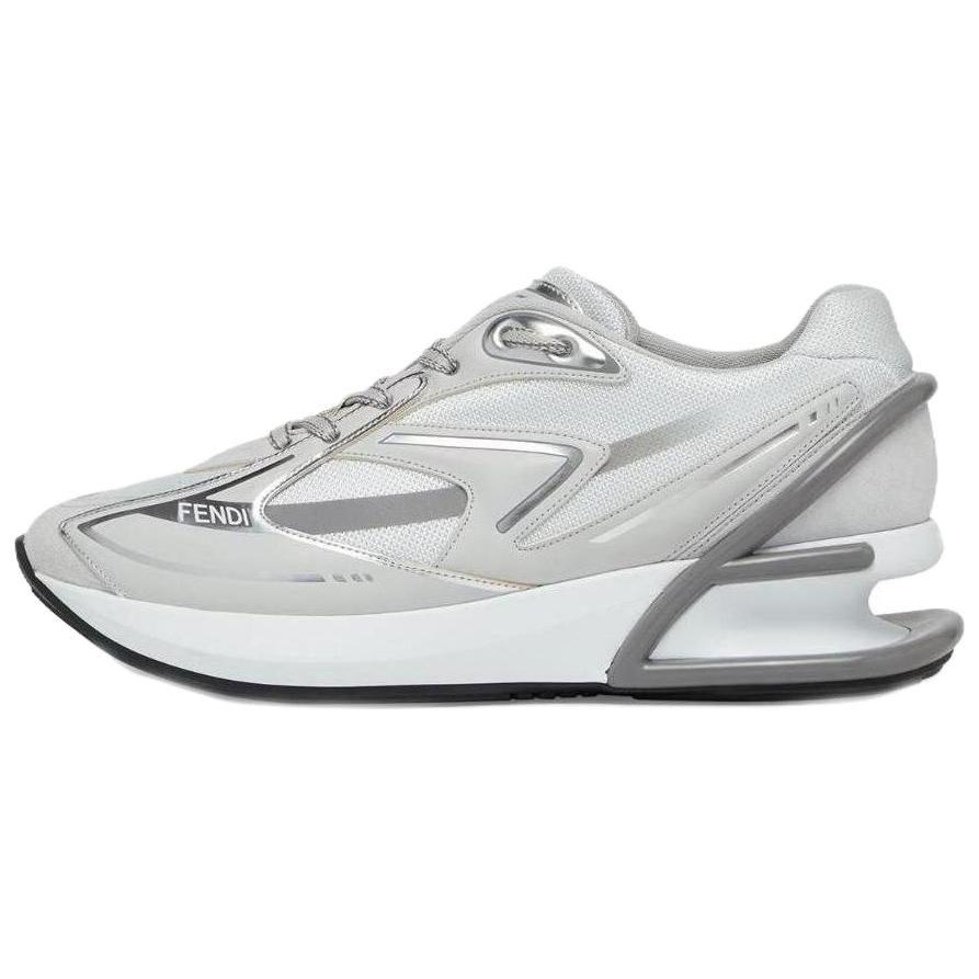 Fendi First 1 Leather-paneling Low-top Sneakers 8E8452AQ70F1MEP