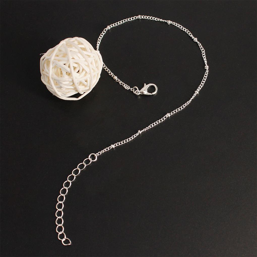 Anklet Exquisite Valentines Chains Foot Anklets Ankle Ornaments Gold Women's Gifts Alloy Bracelets Silver Day for Office Lady