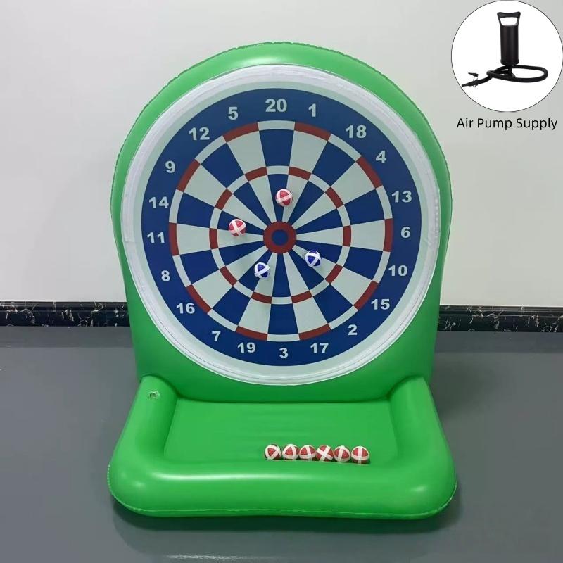 PVC Klebriges Wurfspiel Aufblasbares Einhorn Fußball Dartscheibe Wasserziel Outdoor Gartenspielzeug für Kinder Familienparty Spaß Spiel