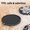 Rubber Material Non Slip Caster Cups Round Shape Furniture Heightening Pads  Table Cabinet