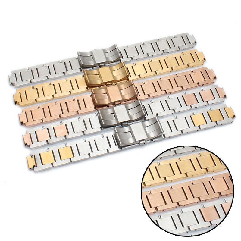stainless steel watchband for Ballon Bleu series 20*12mm 18*11mm 14*8mm W6920046 straps women's men's bracelet