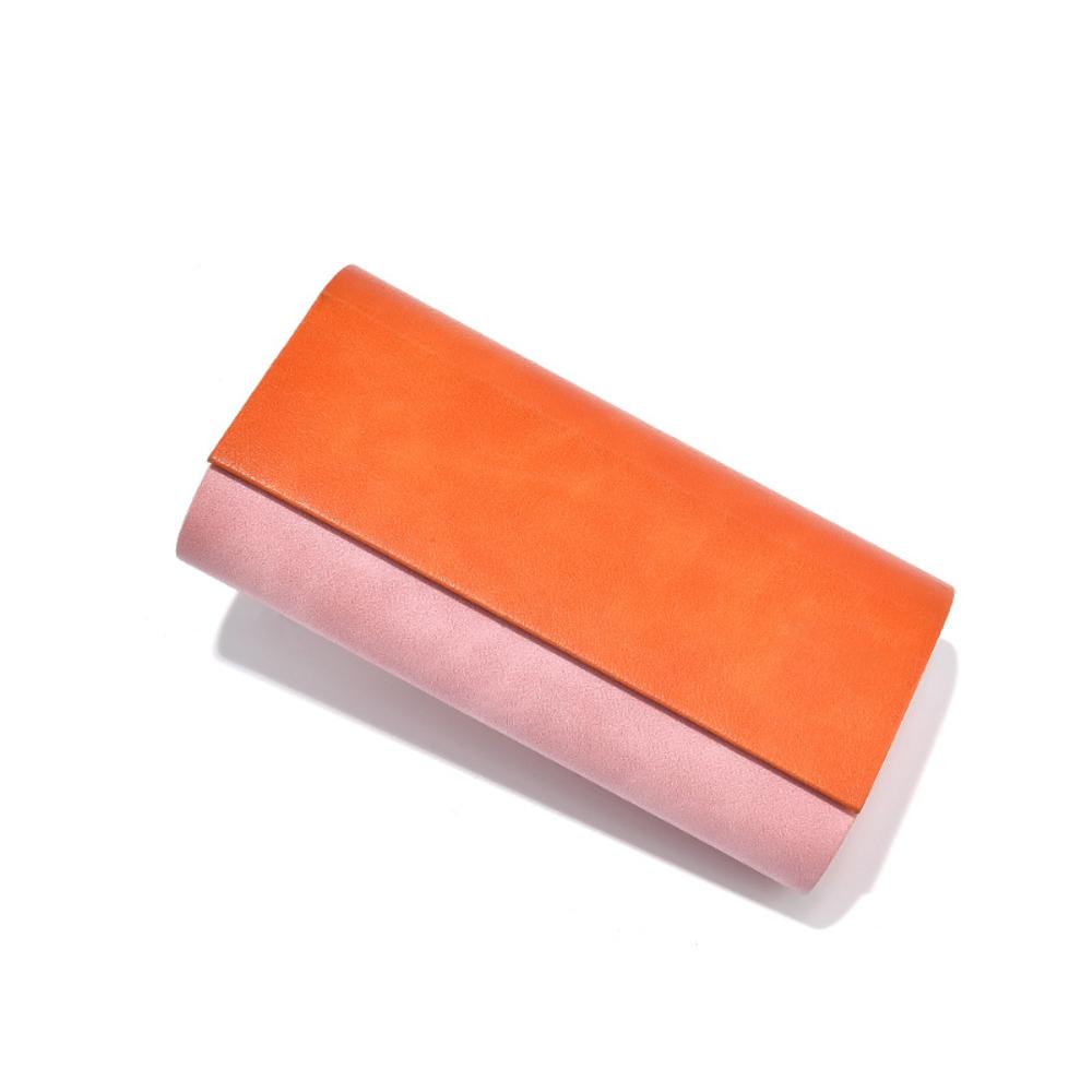 

Double Layer Double Eyeglasses Case PU Leather Waterproof Eyeglasses Holder Scratch Resistant Large Capacity Glasses Case