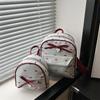 College style women's backpack 2 new summer fashion bow small backpack shopping commuter bag