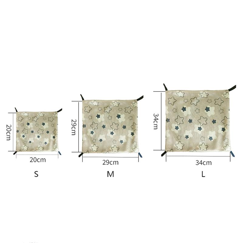 Lovely Hamster Hangable Hammock Single Layer Breathable Hammock Creative Cartoon Skin-Friendly Hammock Small Pet Supplies