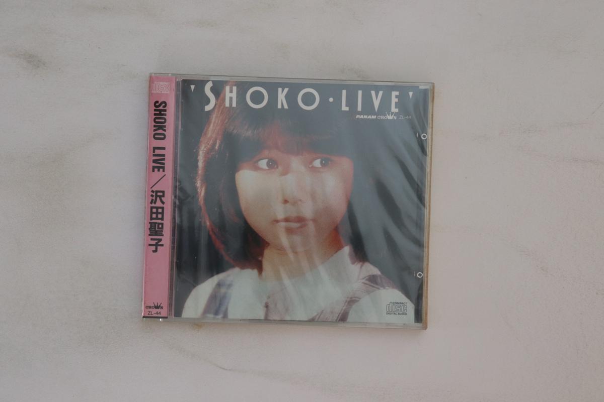 

CD SEIKO SAWADA - Shoko Live ZL44 CROWN Япония Оби Японская поп-звезда Б/У