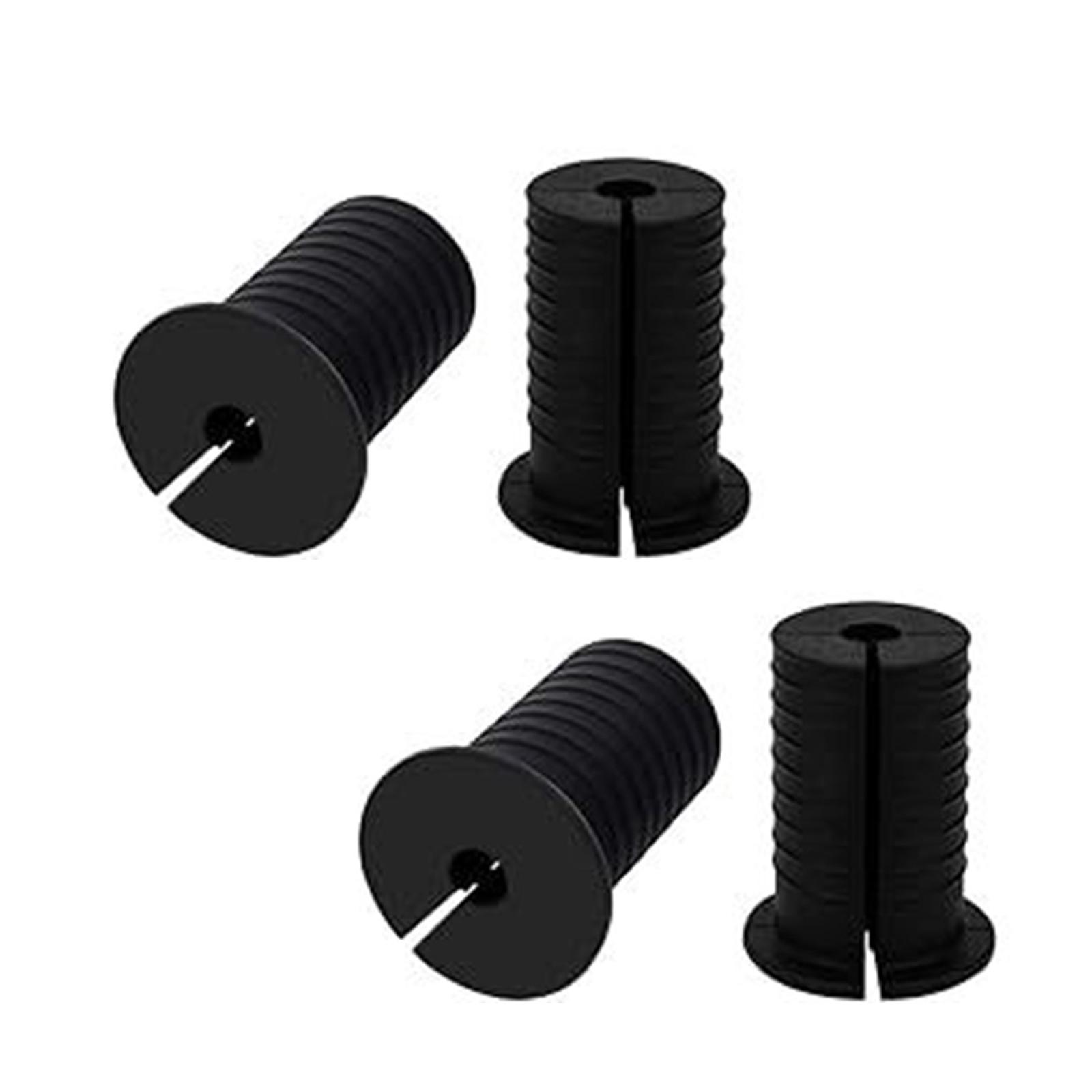 

Набор из 4 комплектов для прокладки кабелей Starlink для эффективной настенной установки с прочными пластиковыми втулками и сверлом чёрный