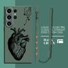 Creative Cardiovascular Model Heart Soft Phone Case for Samsung Galaxy S25 S21 S22 S23 S24 S20 FE S10 Plus Note 10 20 Ultra