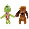 Green Shaggy Anime Figures Christmas Decoration Green Haired Monster Figurine Adorable Plush Doll Kid Birthday Toy Gifts