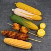 Artificial Corn Stick Simulation Vegetable Model Lifelike Food Display Props For Hotel Dining Room Restaurant Store Shop