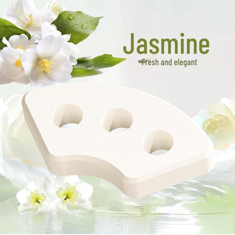 Wall-Mounted Disposable Toilet Brush with Replacement Head & Scented Sheet - No Dead Corners for Efficient Cleaning.