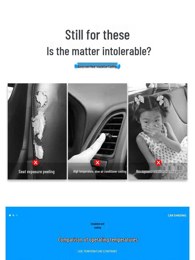 Automatischer Teleskop-Auto-Sonnenschutzvorhang zur Fensterisolierung