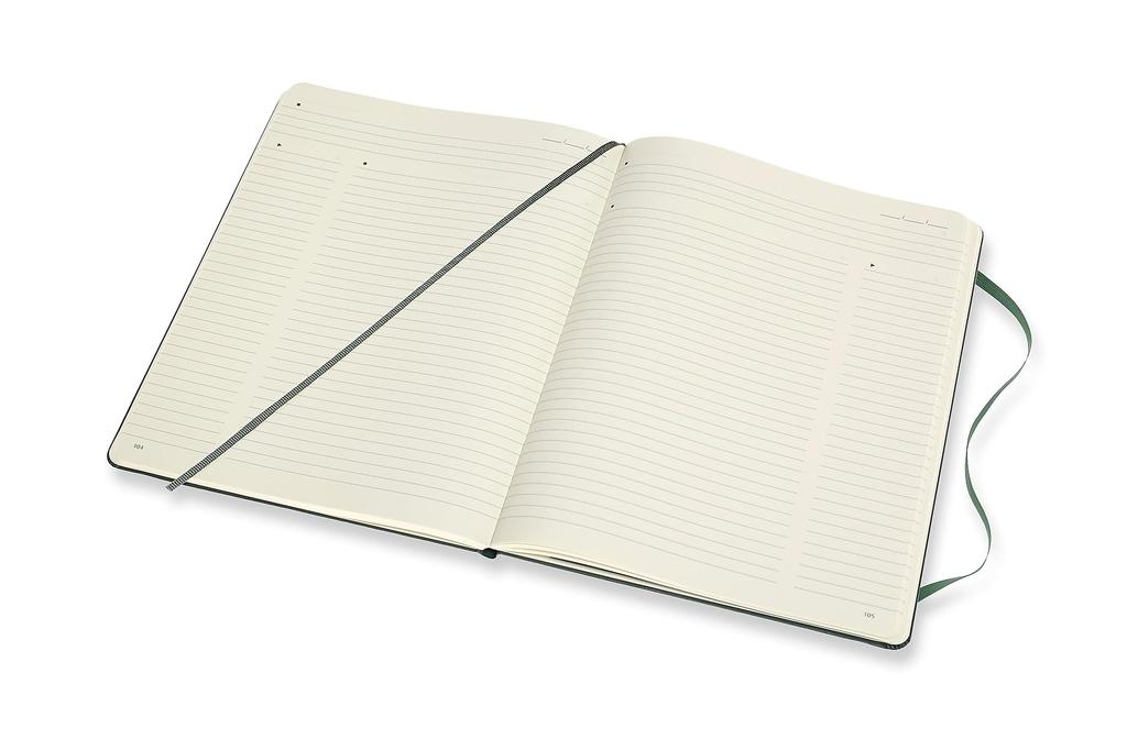 Moleskine PRO Notebook, Hardcover, XL, Forest Green, PROPFNTB4HK19