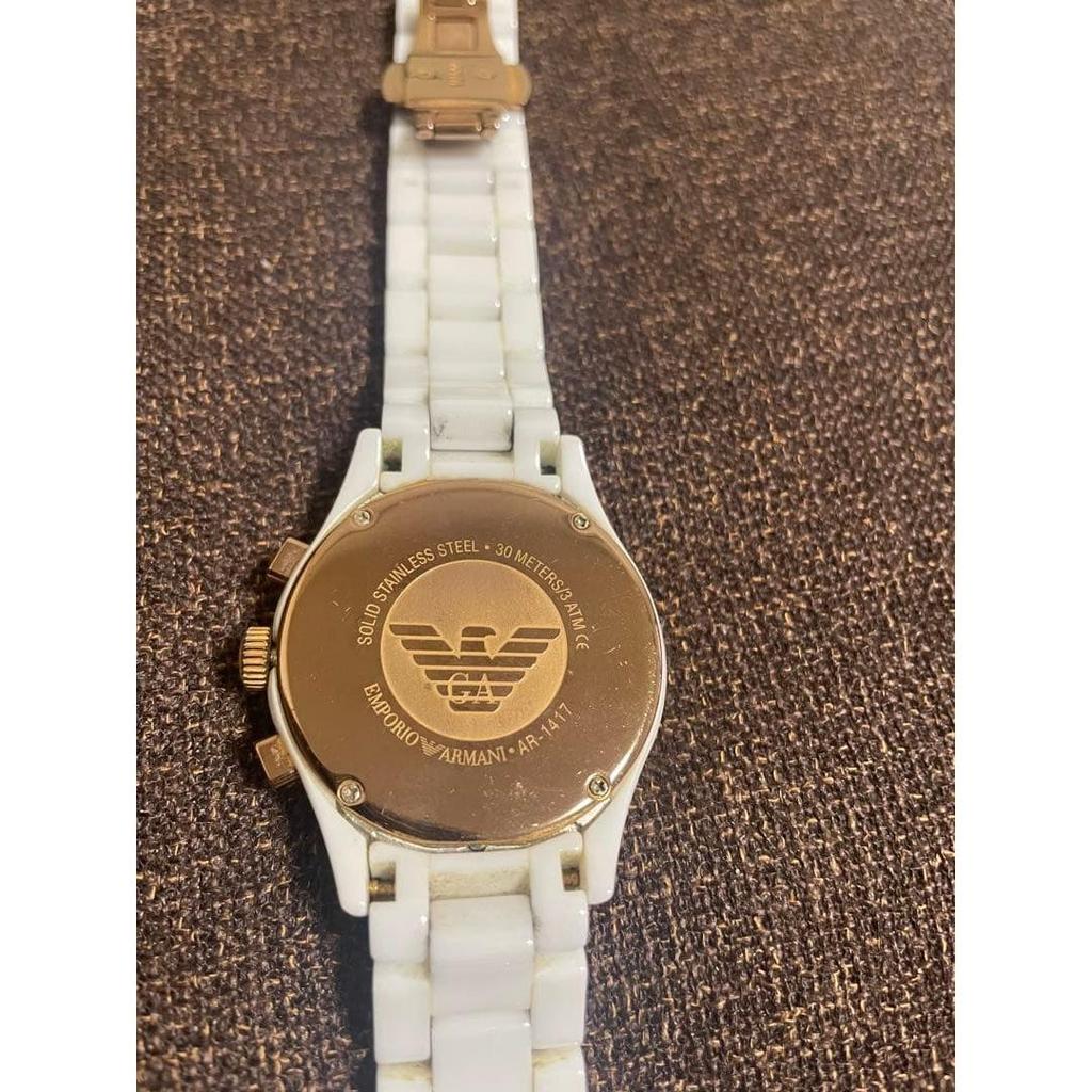 Used EMPORIO ARMANI CERAMICA AR1417 watch