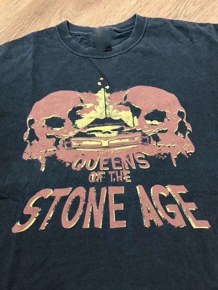 

VINTAGE QUEENS OF THE STONE AGE TShirt Unisex Cotton Tee S5XL Bo1030 Unisex T-Shirt XXXXL