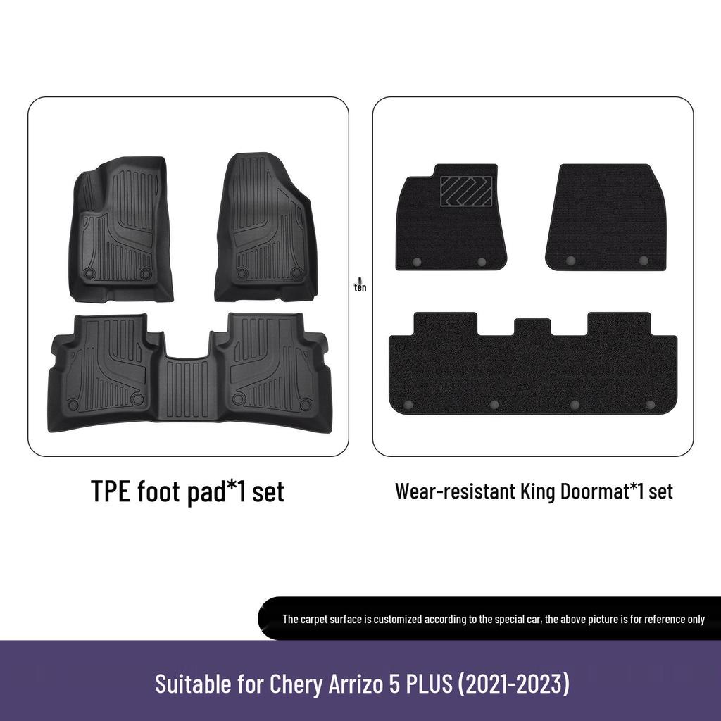 Eco-Friendly TPE Car Floor Mats for Chery Arrizo 5
