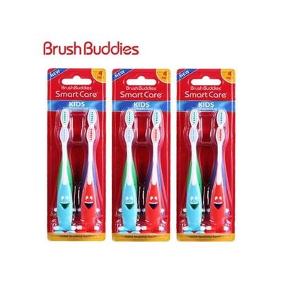 Kids Brush Toddler Toothbrush 4P X 3 / Children's Toothbrush