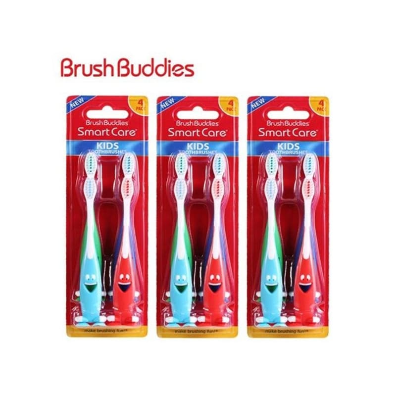 

Kids Brush Toddler Toothbrush 4P x 3 / Children s Toothbrush