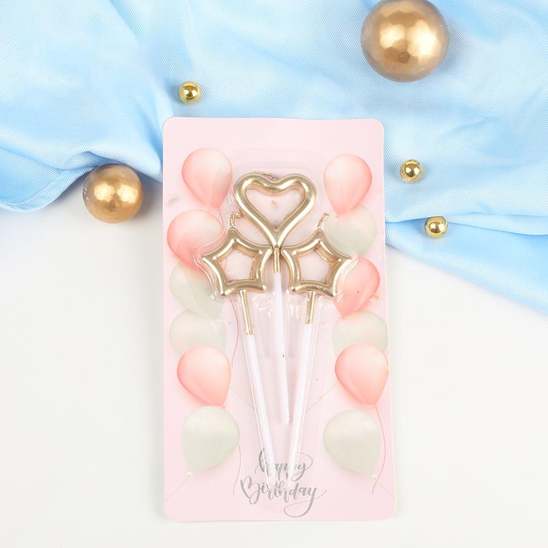 

3 шт./упак. свечи на день рождения фейерверки парафиновые свечи Fr украшения для торта на день рождения вечеринка свадебный декор инструменты золото серебро