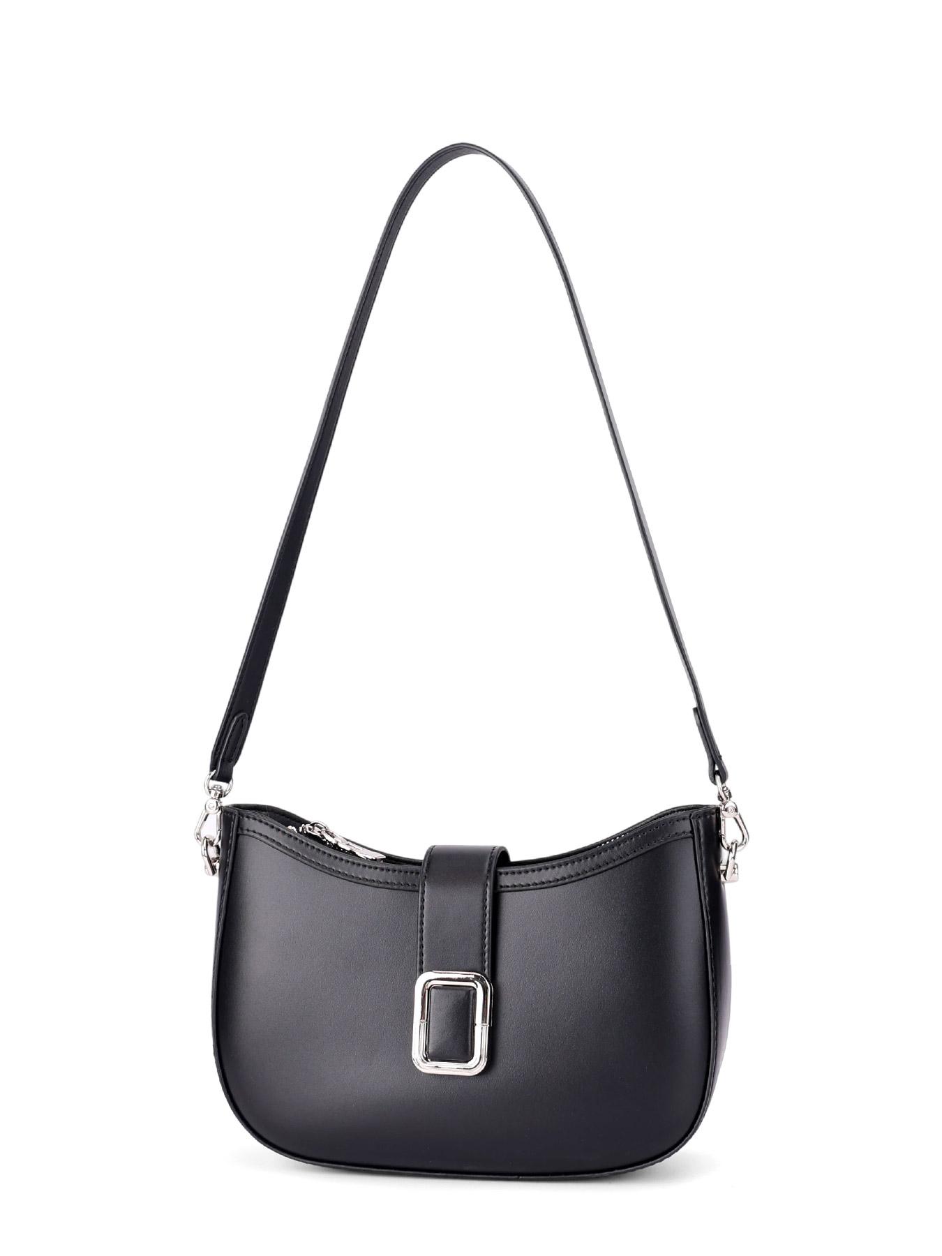 New Female Oil Wax Cowhide Genuine Leather Crossbody Bag Vintage Messenger Bag Fashi Lady Waxed Leather Phe Shoulder Bag 24x65x15CM чёрный 8380₽
