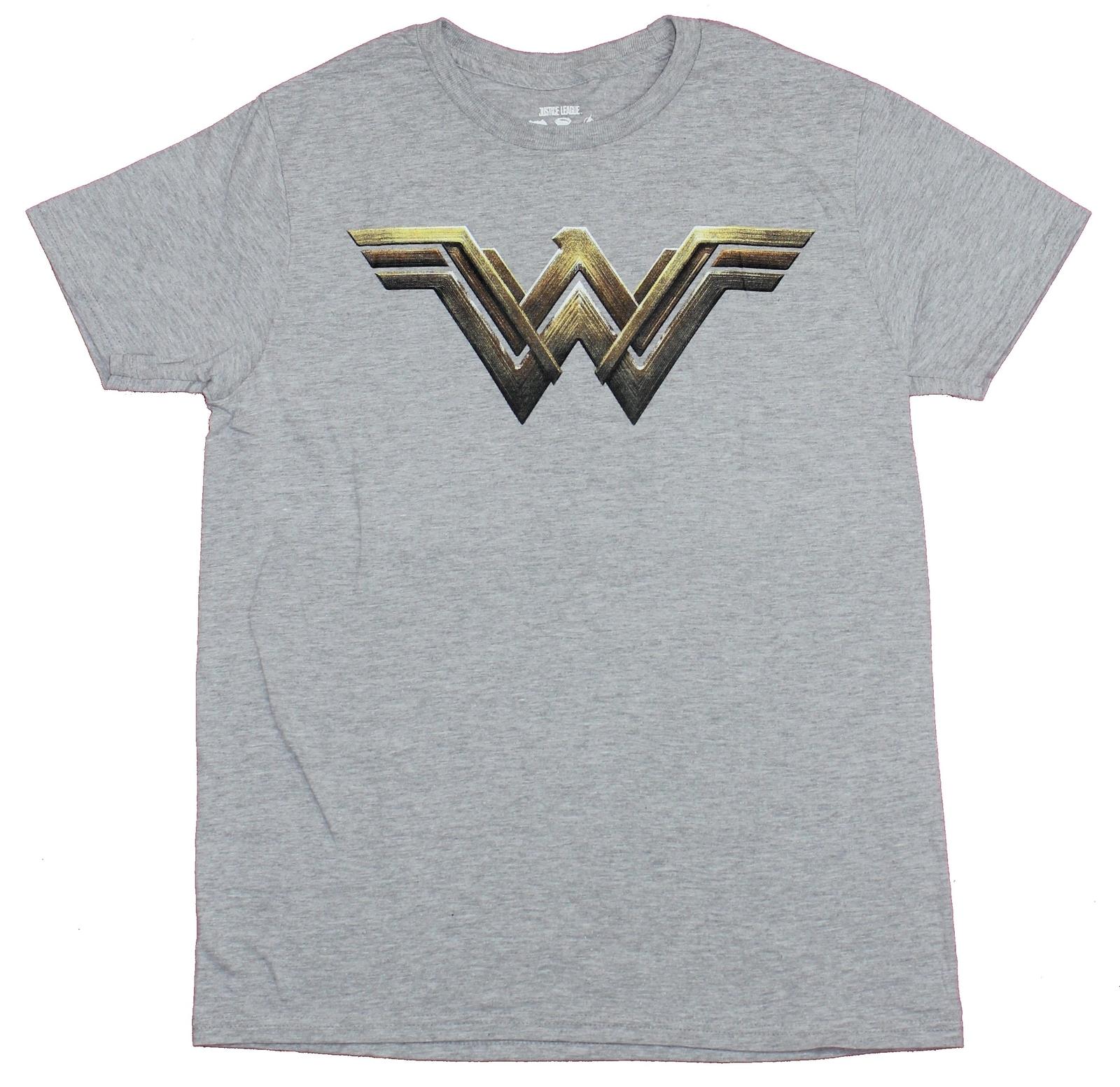 Wonder Woman Mens T-shirt Classic Movie Logo Image S