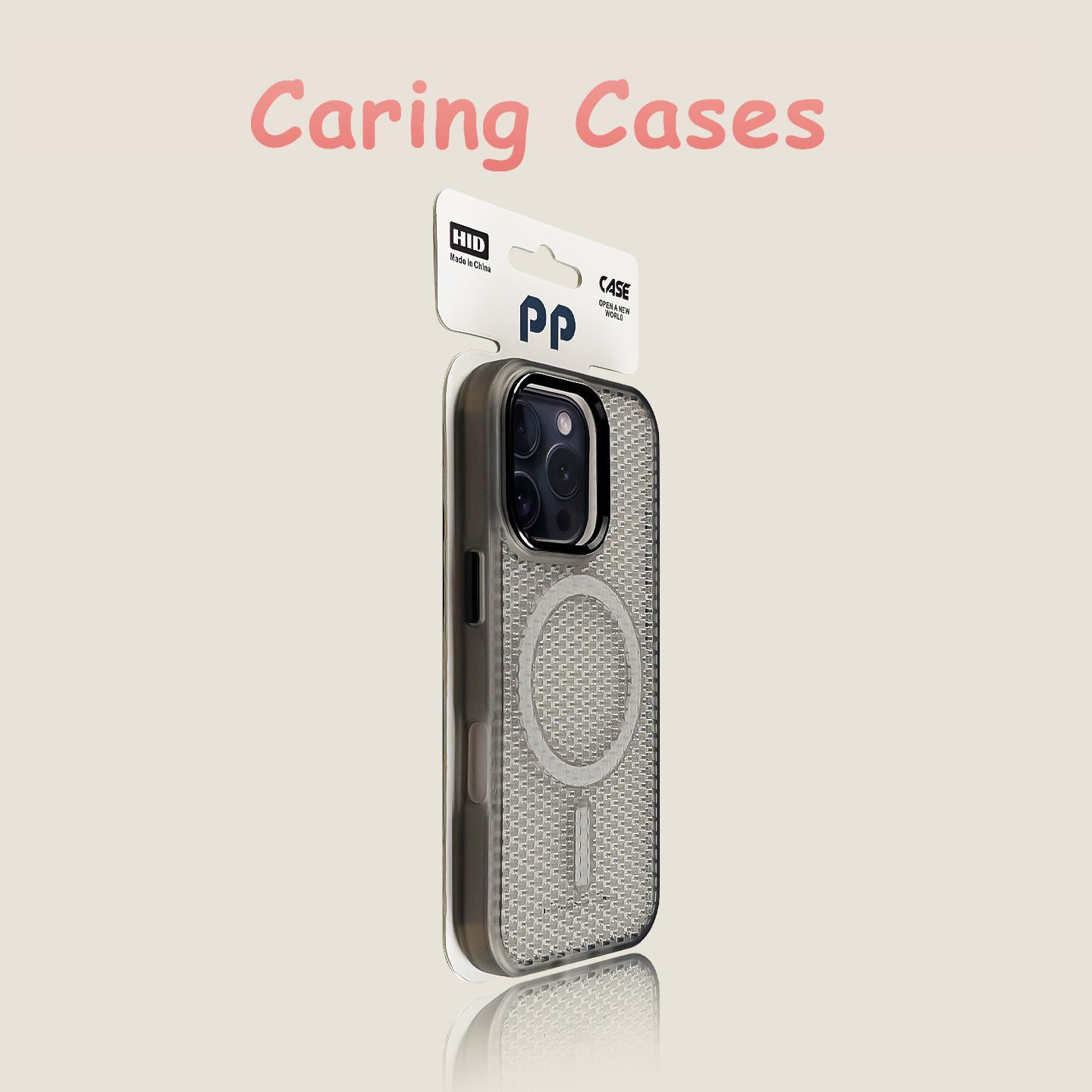 For iPhone 16 Pro Max Case Lavender Cooling Magnetic Shockproof Large Hole Premium Cover Compatible with iPhone 15 14 13 12 iPhone 12 чёрный