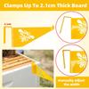 Stainless Steel Beehive Inspection Bracket Yellow Beehive Frame Holder Foldable Bee Hive Frame Grip Beekeeping Tool 2/4/10/20Pcs