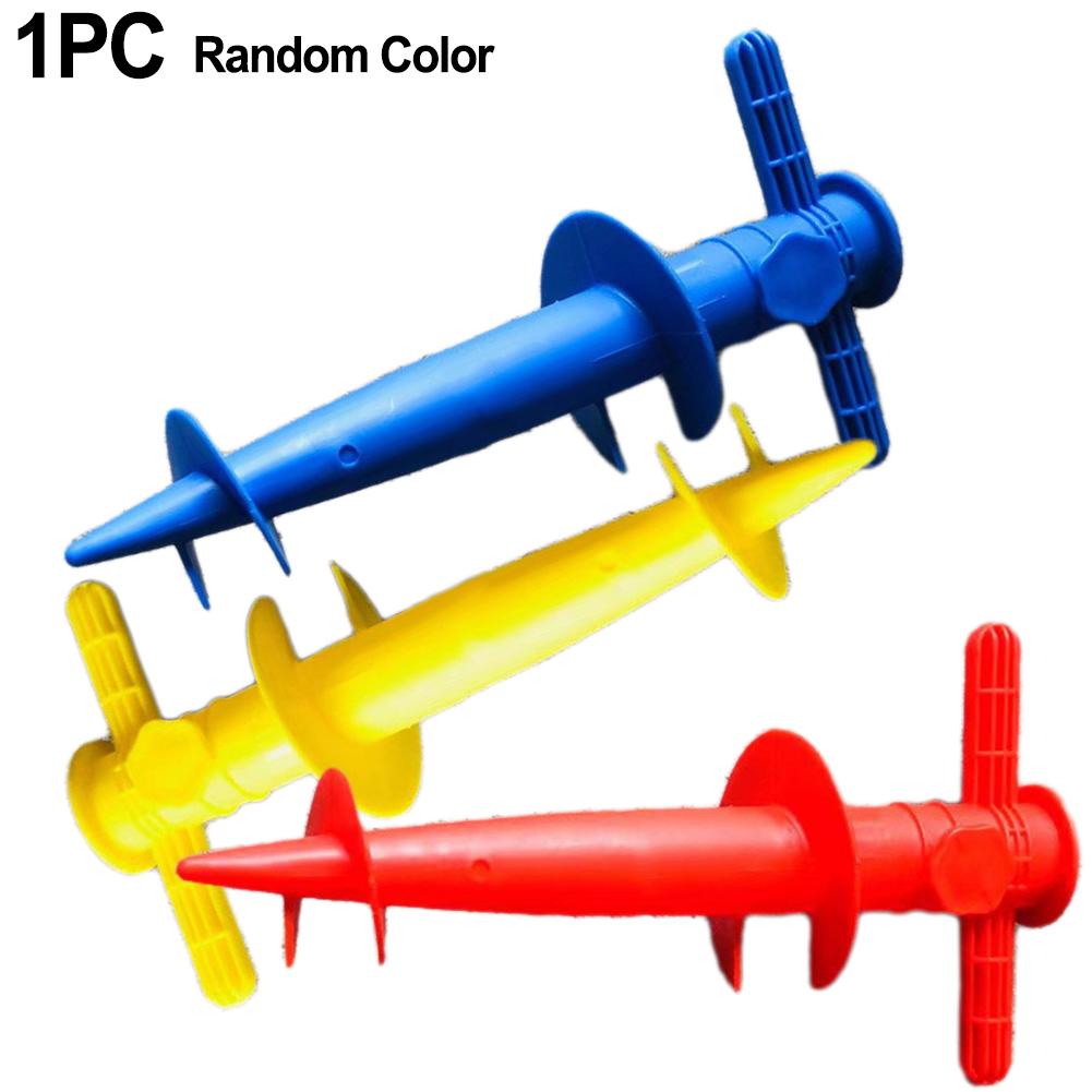 1ks základna deštníku nastavitelná pro sluneční terasu písek nástroje pro upevnění země hroty náhradní příslušenství pro zahradní nástroje