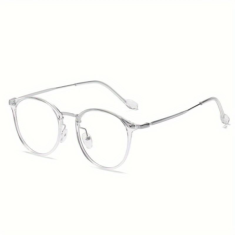New Ultra-Lightweight Metal Glasses Frame Day And Night Color Change Anti-Blue Light Glasses