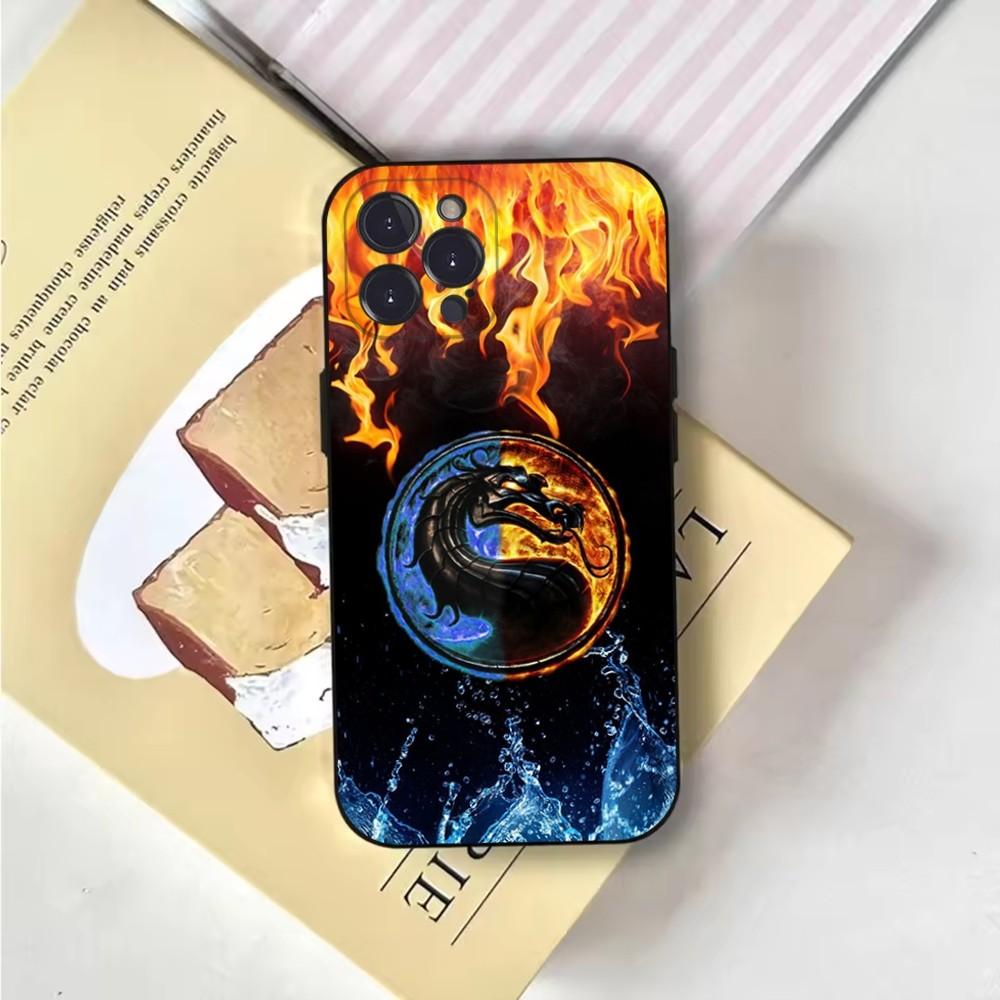 Mortal Kombat  Phone Case For iPhone 16,15,14,13,12,11,Pro,X,XS,Max,XR,Plus,Mini Soft Black Cover