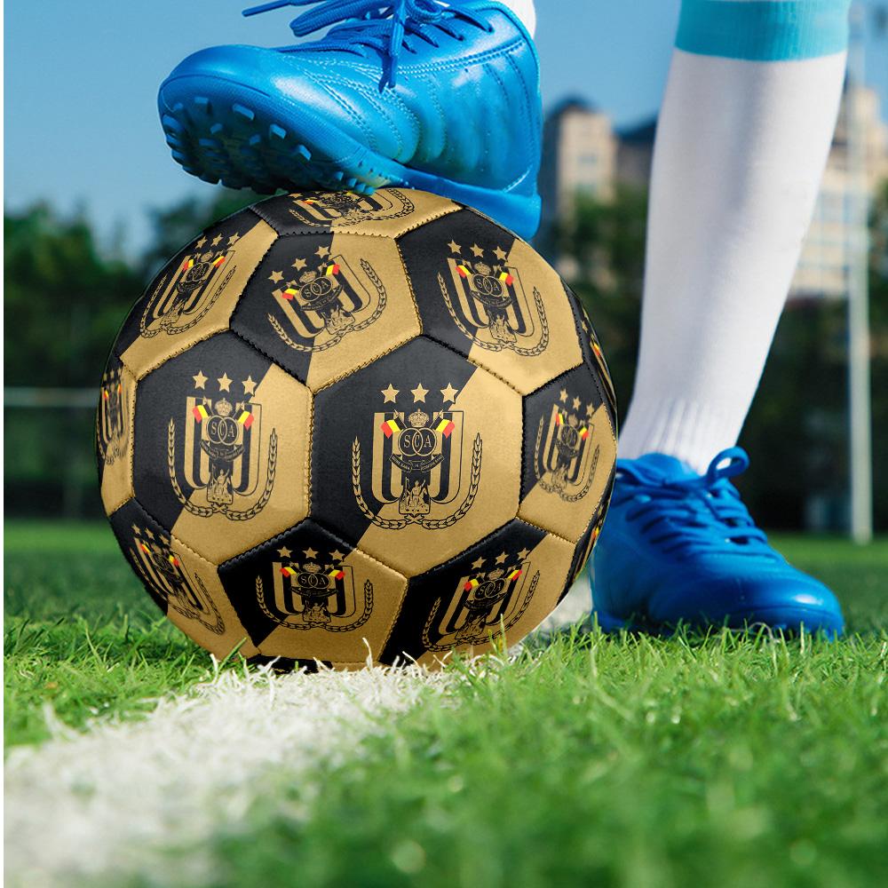 Anderlecht FC Size 5 Standard Football Durable Training Match Soccer Ball for Adult Outdoor Sports