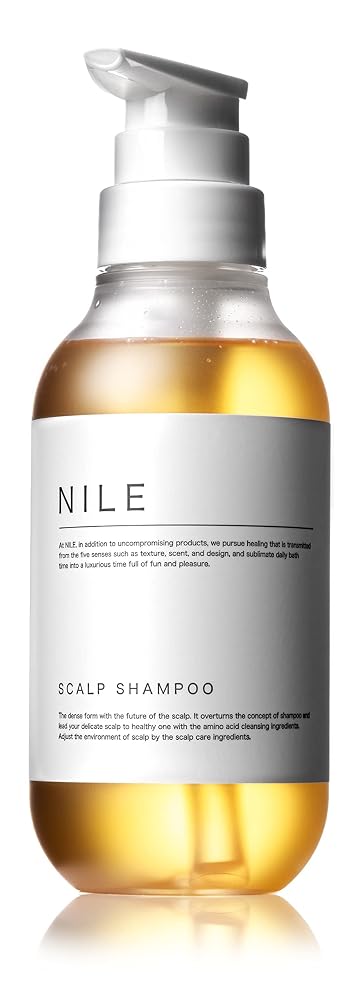 NILE Rich Foam Scalp Shampoo for Men Amino Acid Non-Silicone 500ml (Lafrance Scent)
