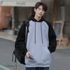 Trendige Marke Kapuzenpullover Herren Frühling und Herbst Studentensport Unterhemd Hongkong-Stil Locker Einfarbig Freizeitpullover Herren