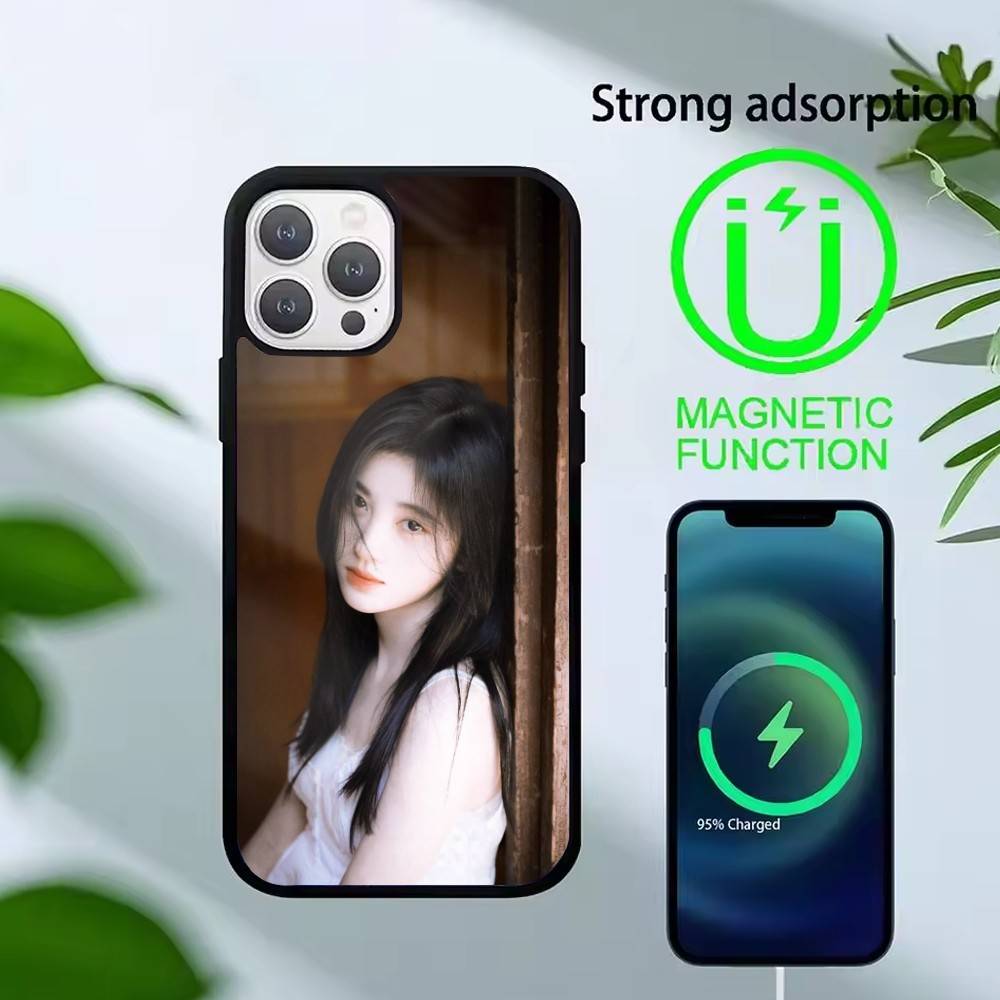 

Ju Jingyi K- Kiku Phone Case For iPhone17,16,15,14,13 Plus,Pro Max Magnetic For Magsafe Wireless Charging iPhone11PROMAX