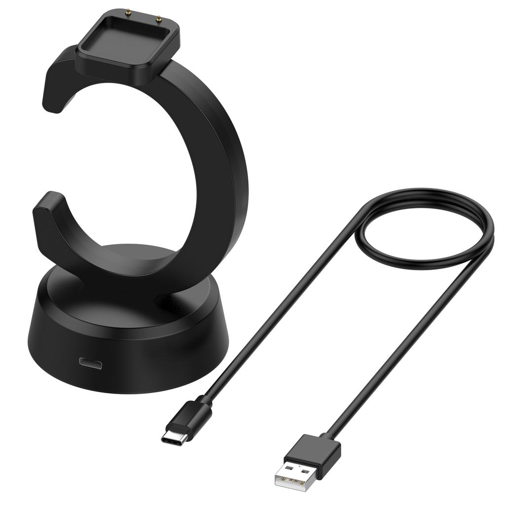 Charging Stand Dock for Honor GS5 Galaxy Fit3 Keep B5 Smartwatch Smart Watch Charger Dock with USB C Charge Cable Portable