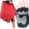 Cycling half-finger gloves, sunscreen and non-slip for men and women, summer and autumn cycling, outdoor sports, fitness training models