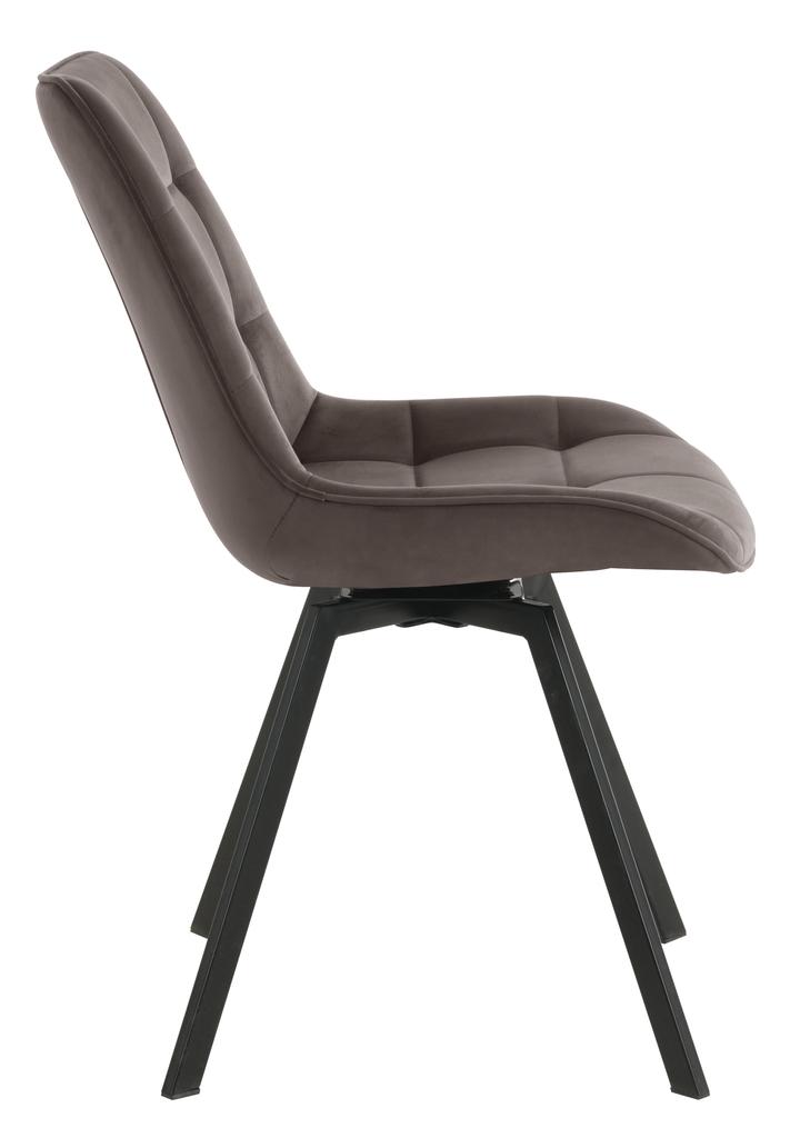 LUMO Upholstered Chair, Gray Fabric
