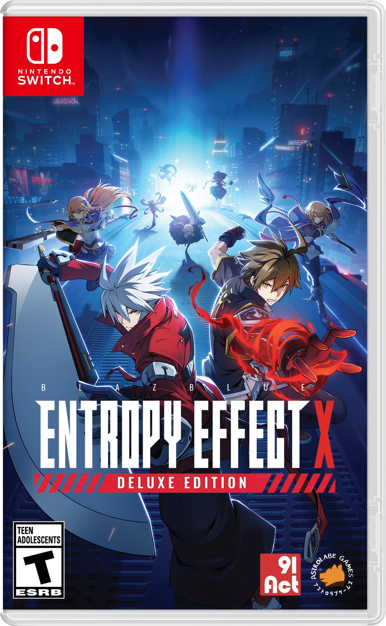 BlazBlue Entropy Effect X Nintendo Switch (Импортированная версия Америка) –