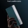 For Samsung Galaxy S23 FE PU Leather+PC Electroplating Phone Cover Drop Protection Stand Case