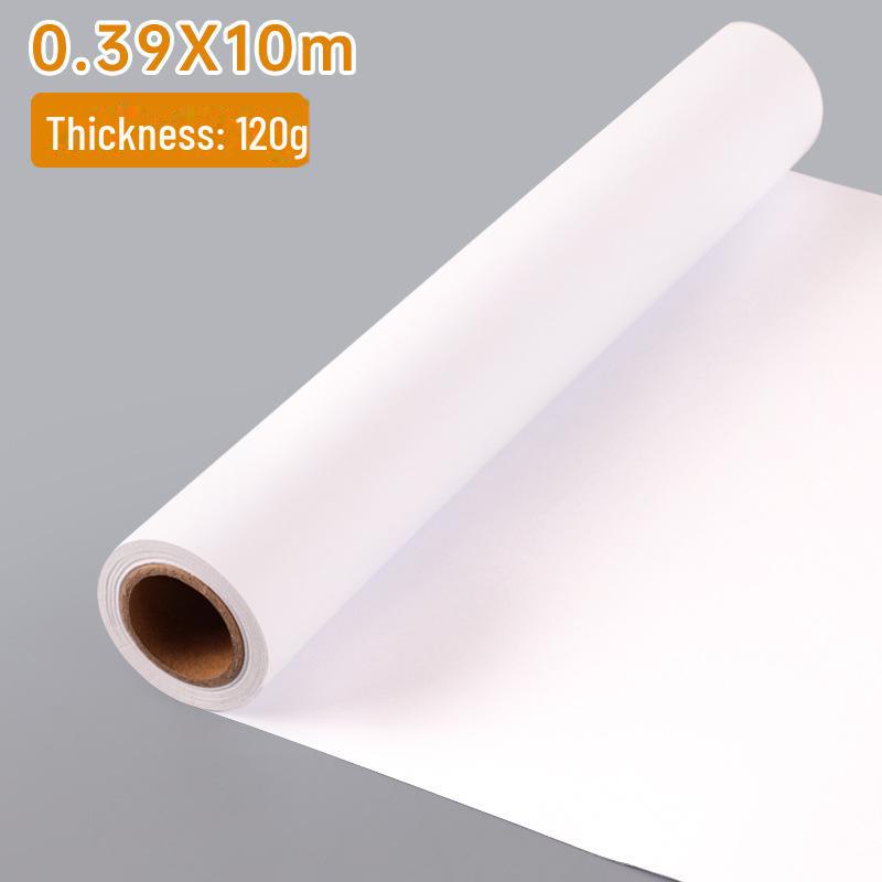 Extra Long Children's Drawing Paper Roll - Large White Canvas for Painting