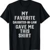 Christmas Gift For Father Mother In Law Funny Birthday Gifts TShirt