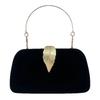 Elegant Black Evening Clutch Timeless Chic Small Bag for Women Perfect Match with Cheongsam Evening Gown Banquet Party Accessory