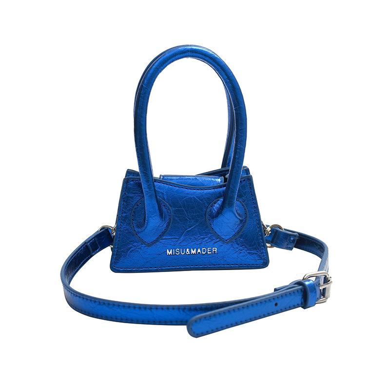 Mini Small Bag 2025 Spring/Summer New Korean Version Fashionable, Simple and Versatile Women's Hand-worn Crossbody Small Square Bag PU