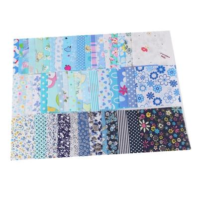 50Pcs 10x10cm Square Patchwork Mixed Style Sewing Material Cotton Fabric Cloth DIY Quilting Fabric Bundles