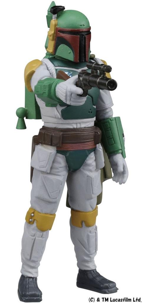 Metacolle Star Wars Boba Fett 78mm Painted Movable Figure #07 Approx. Die-cast