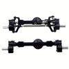 MN 99S Aluminum Alloy CNC Full Metal Front Rear Portal Axle Set For 1/12 MN MN99S MN98 D90 D91 D99 D99S MN90 RC Car Upgrade Part