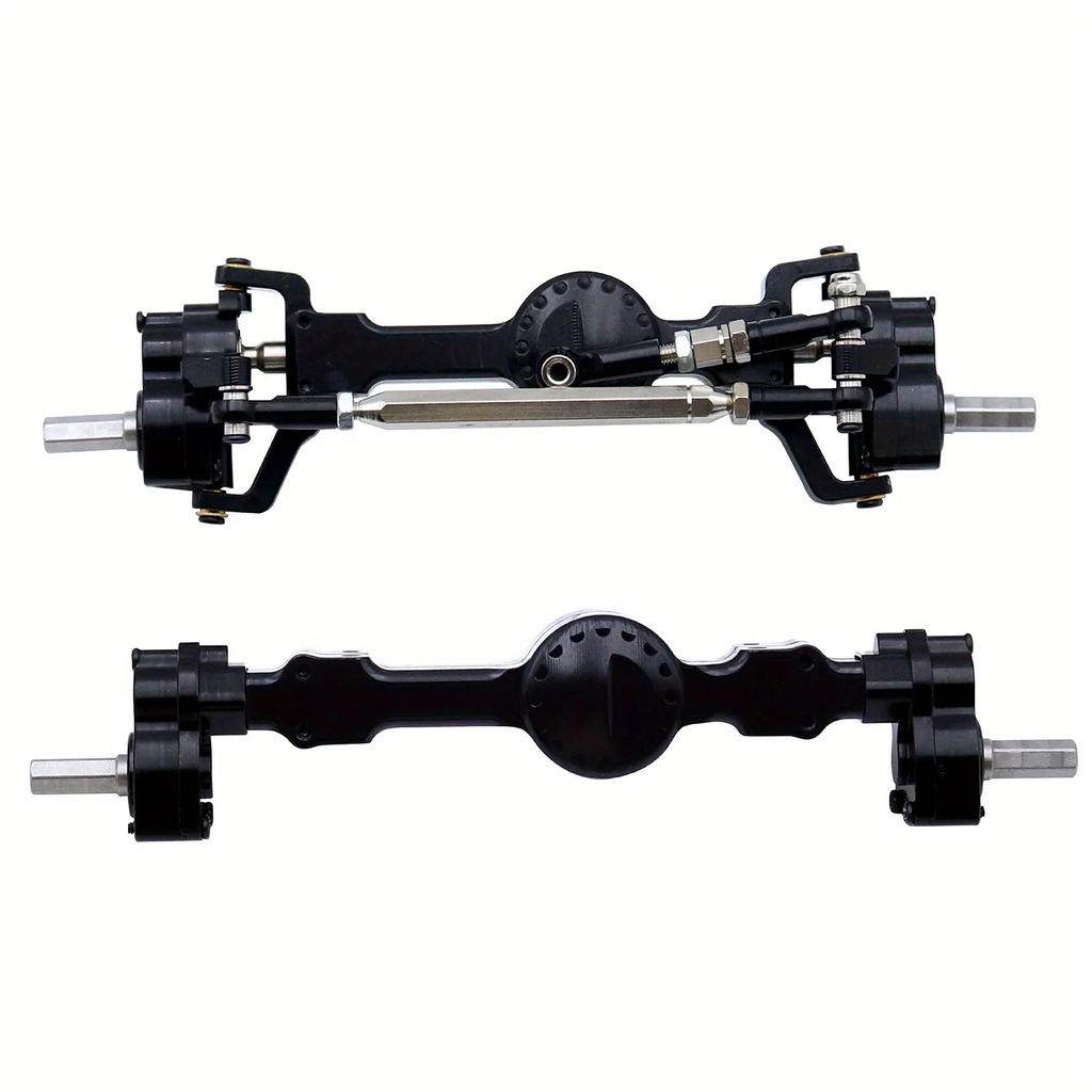 MN 99S Aluminum Alloy CNC Full Metal Front Rear Portal Axle Set For 1/12 MN MN99S MN98 D90 D91 D99 D99S MN90 RC Car Upgrade Part