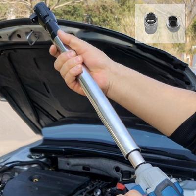 Llave de carraca eléctrica inalámbrica Se adapta a 1/2" Robusta para Herramienta de extensión apretada Coche