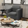 Day and Night - Day and Night Dark Gray Fabric Armchair